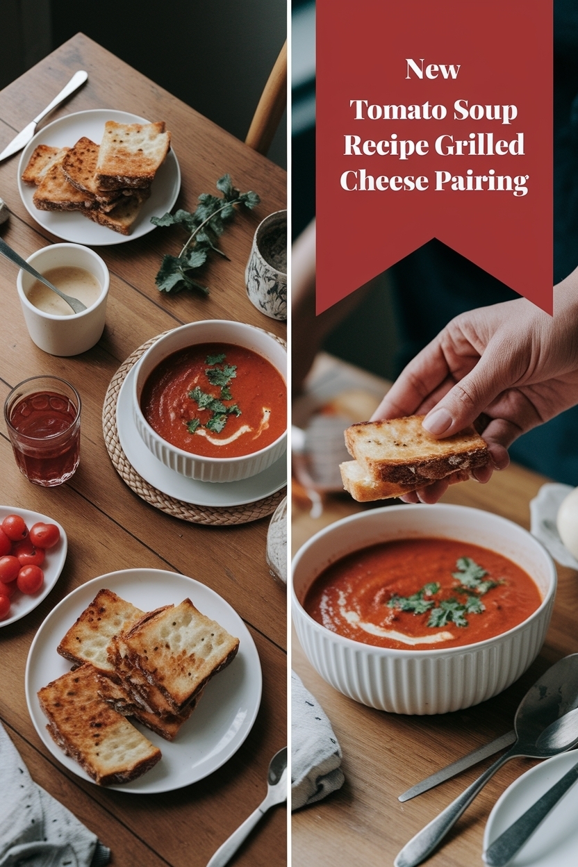 tomato soup recipe grilled cheese pairing