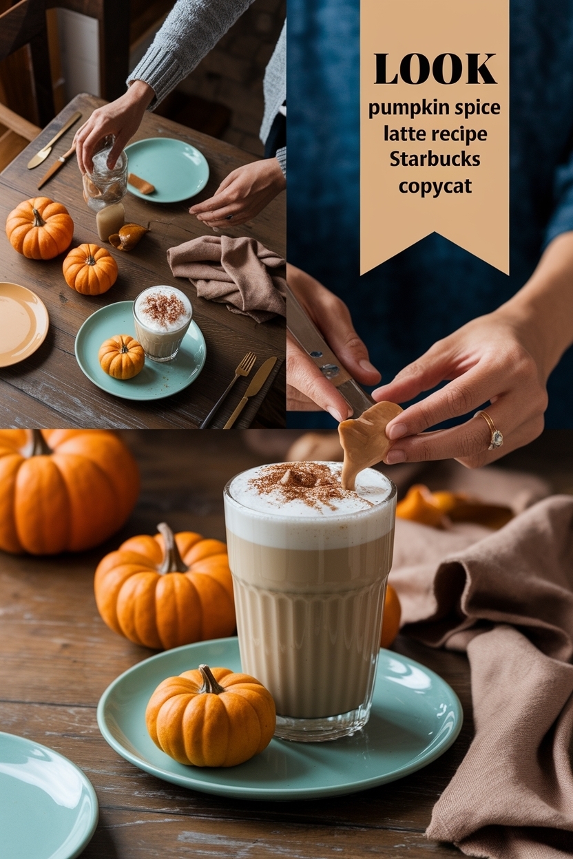 pumpkin spice latte recipe starbucks copycat