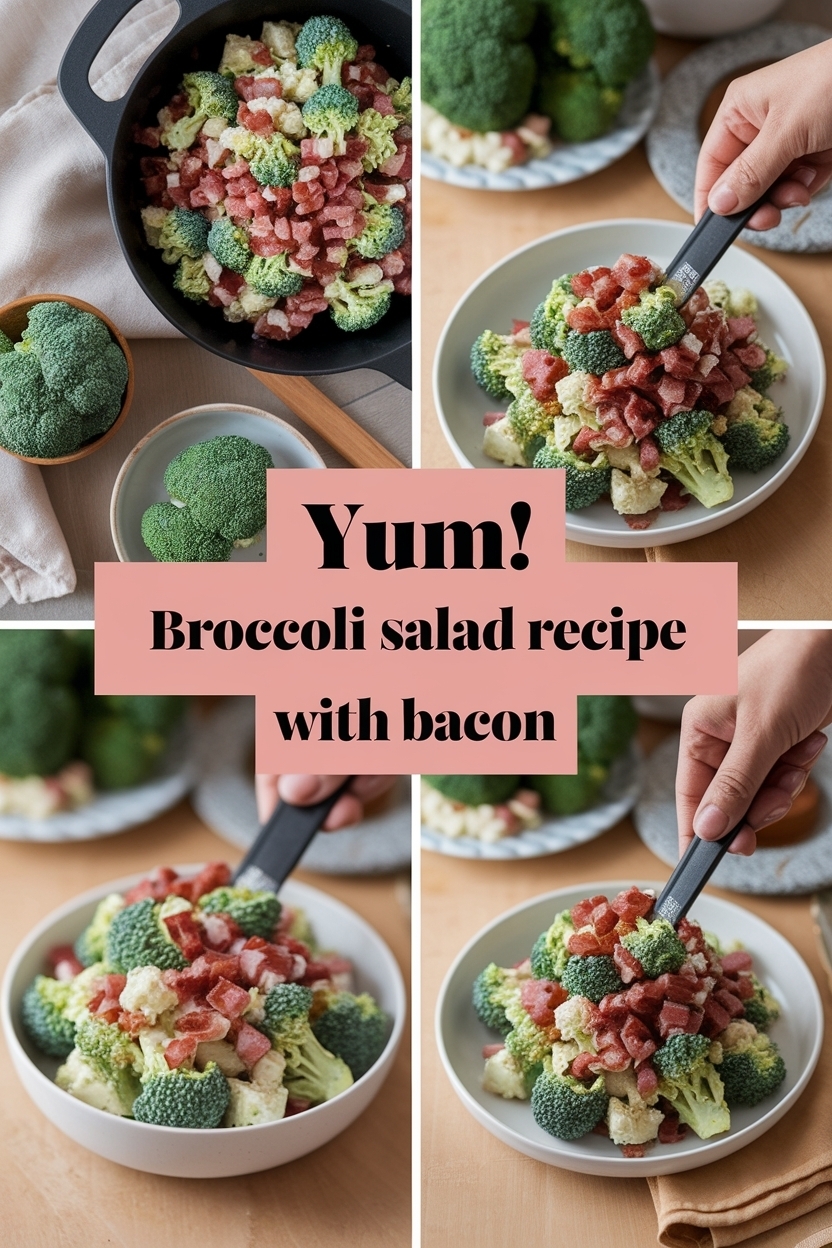broccoli salad recipe with bacon