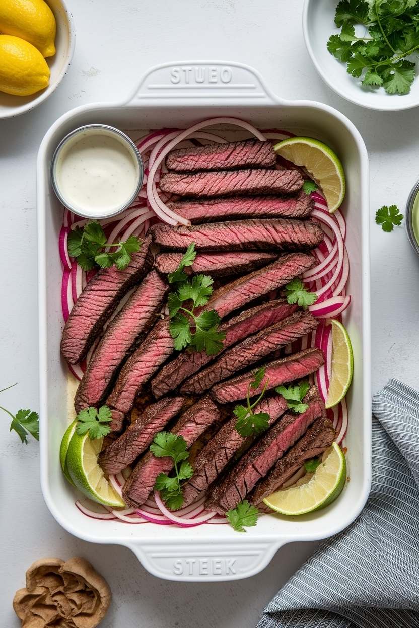sheet pan steak fajitas recipe easy