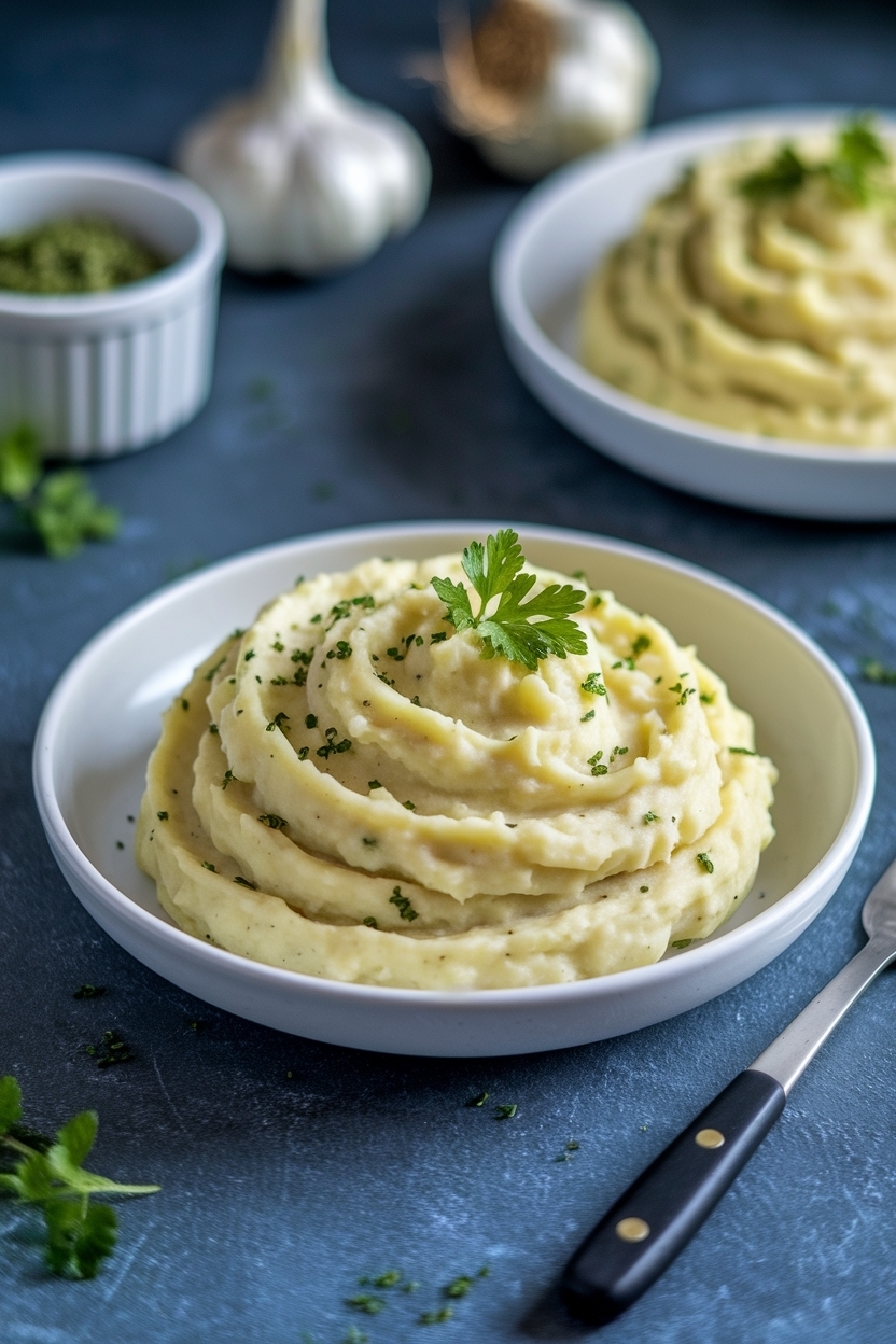 garlic mashed potatoes recipe creamy