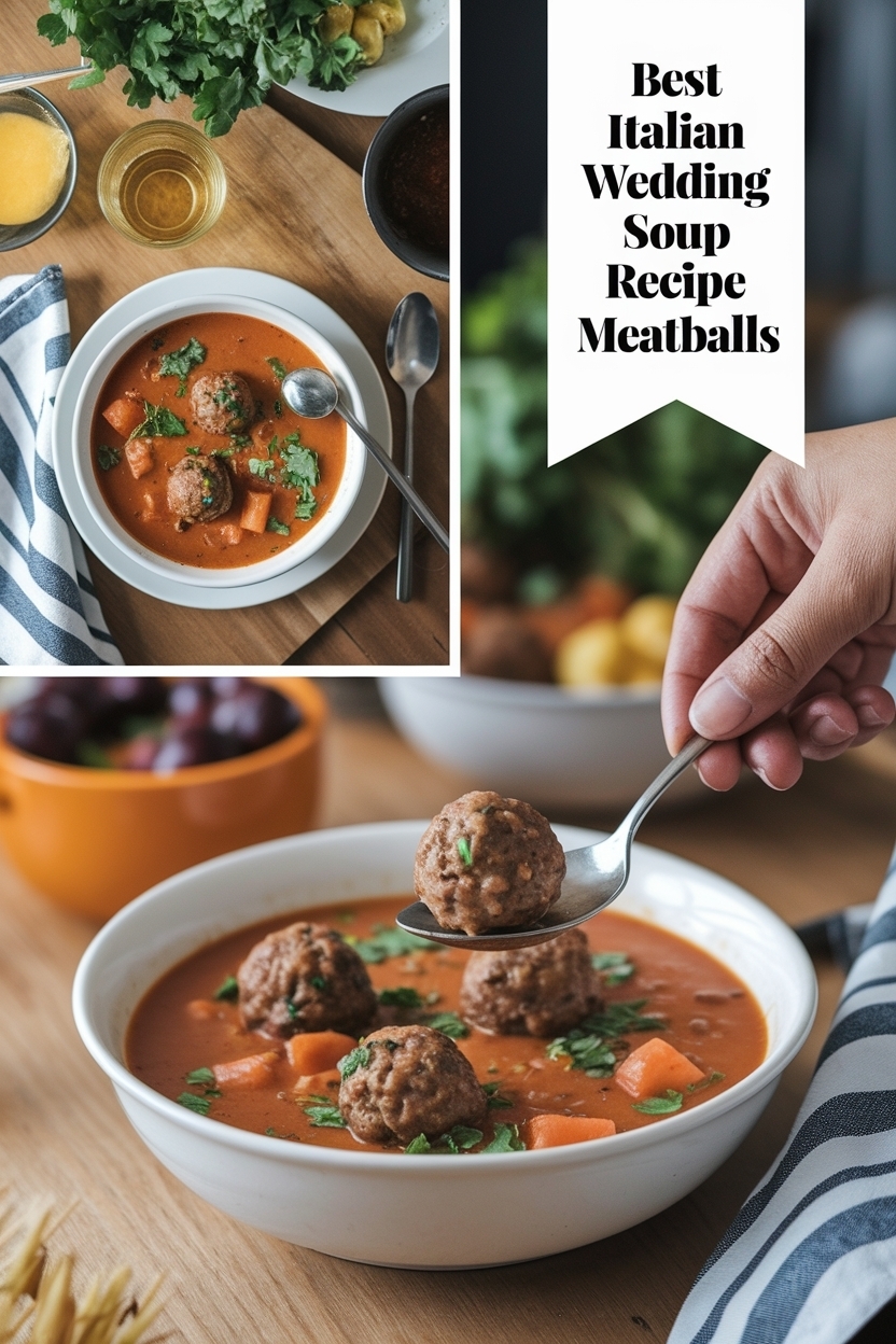 italian wedding soup recipe meatballs