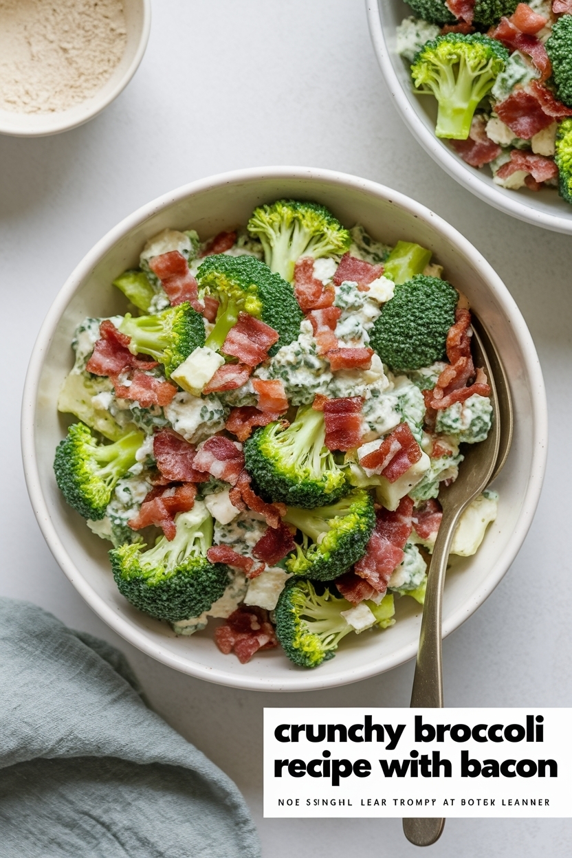 broccoli salad recipe with bacon