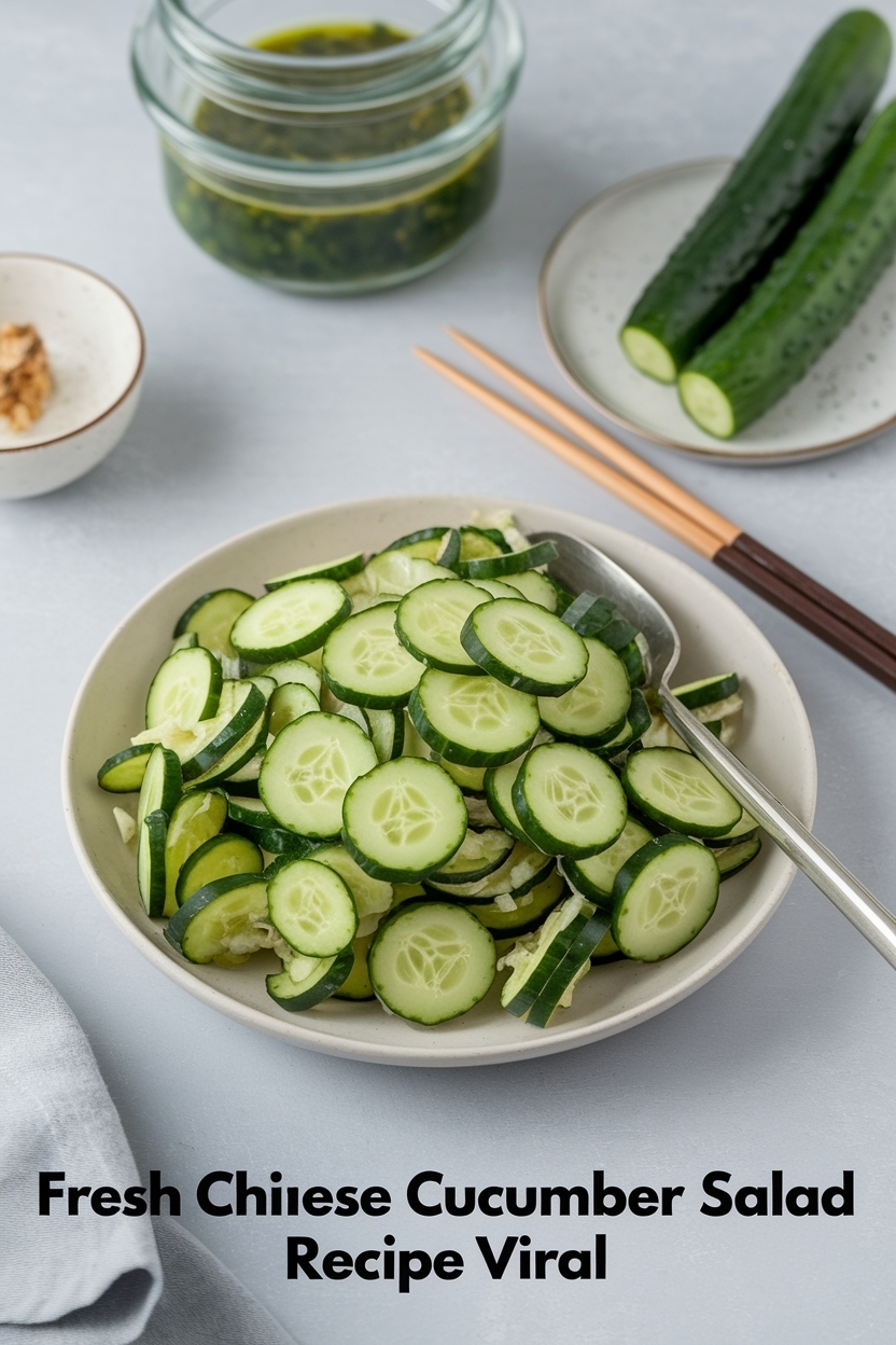 chinese cucumber salad recipe viral