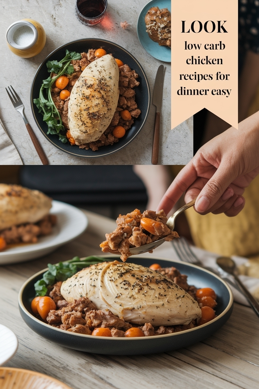 low carb chicken recipes for dinner easy
