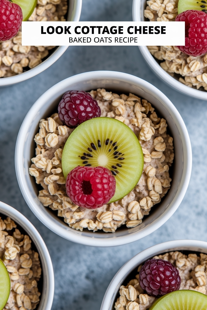 cottage cheese baked oats recipe