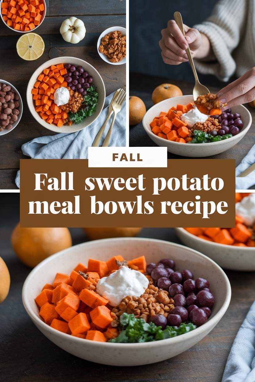 sweet potato meal prep bowls recipe