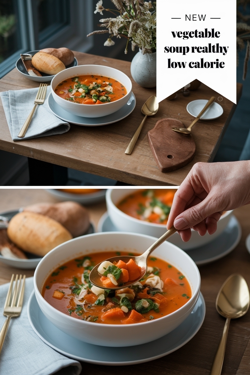 vegetable soup recipe healthy low calorie