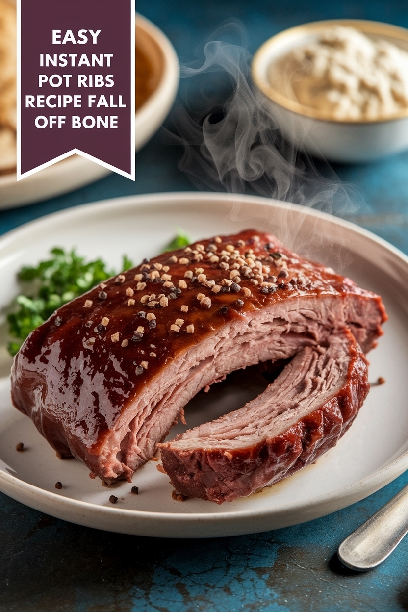 instant pot ribs recipe fall off bone