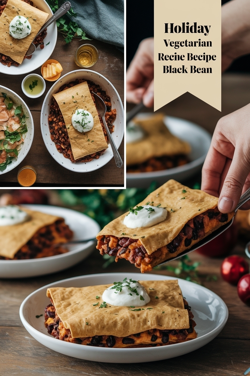 vegetarian enchiladas recipe black bean