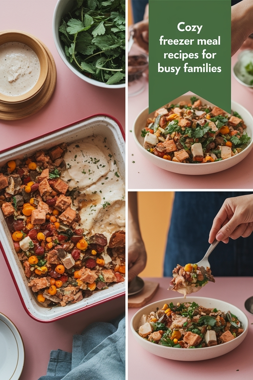 freezer meal prep recipes for busy families