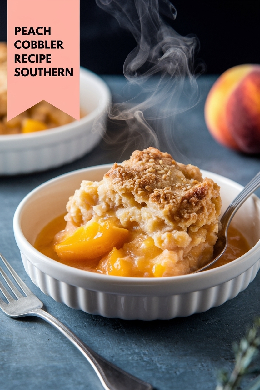 peach cobbler recipe easy southern