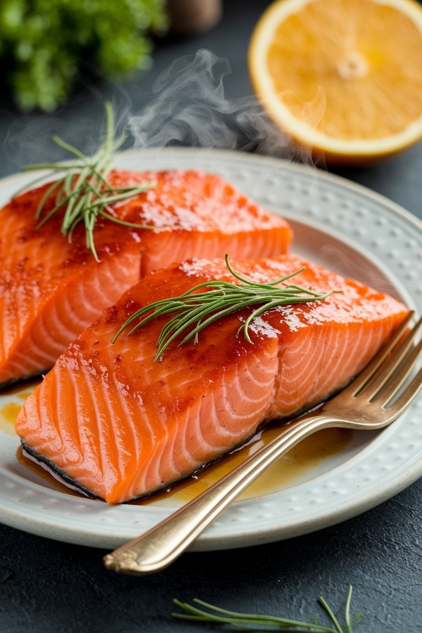 honey glazed salmon recipe baked