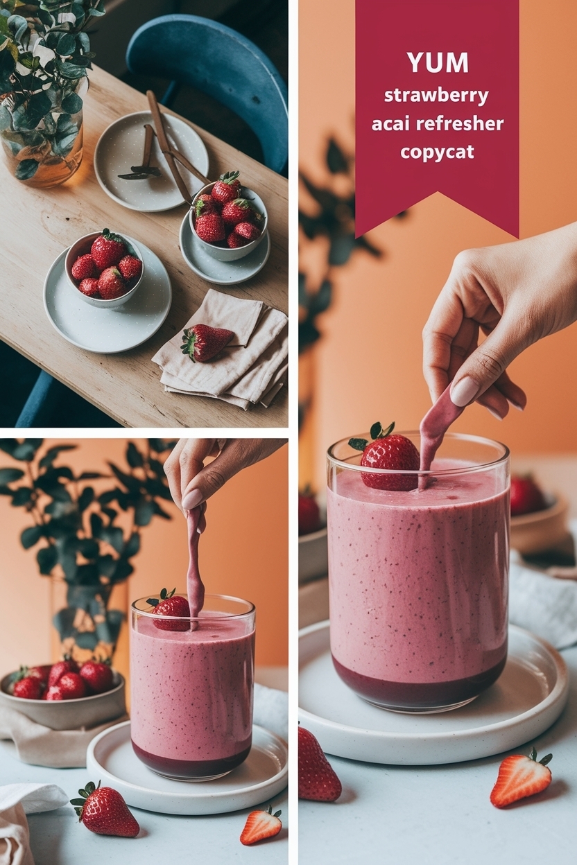 strawberry acai refresher copycat