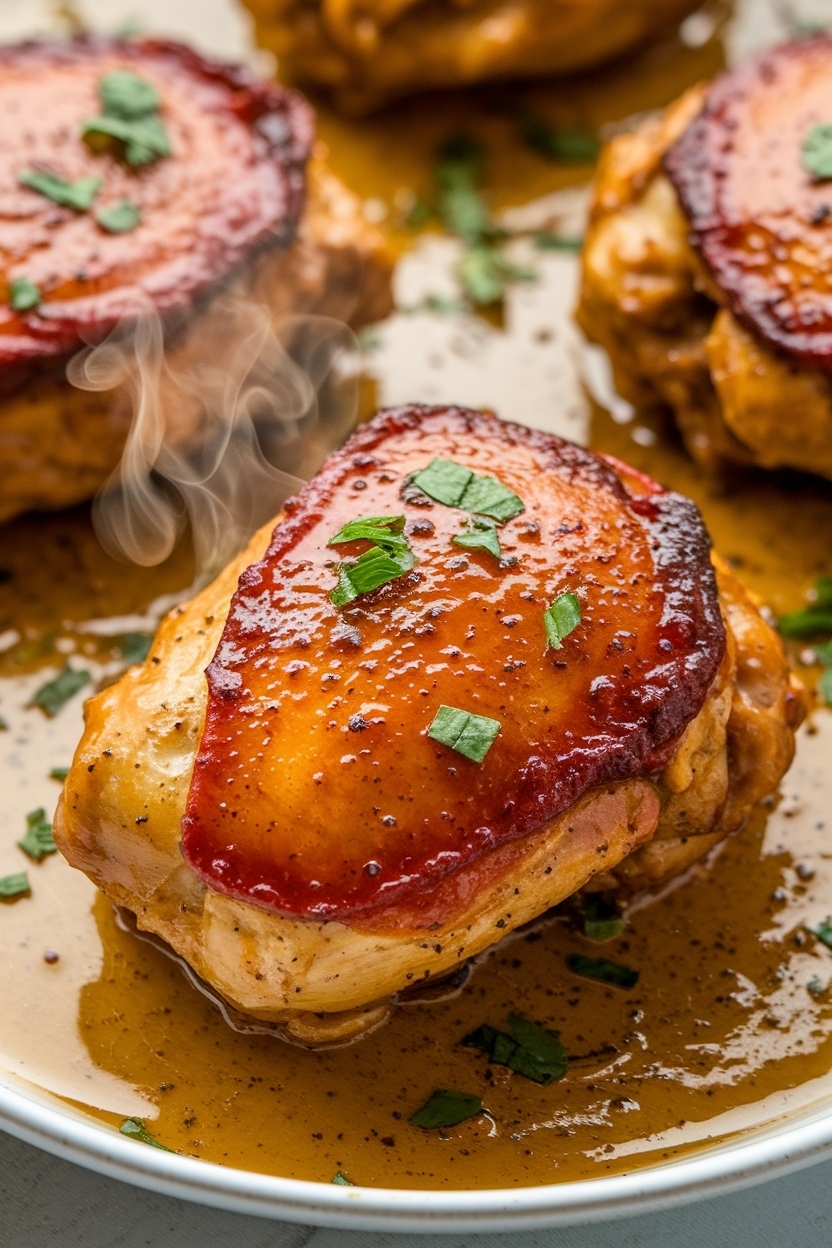 one pan tuscan chicken thighs viral