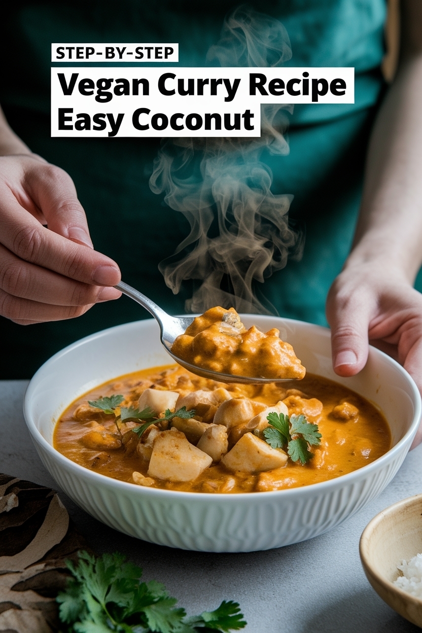 vegan curry recipe easy coconut