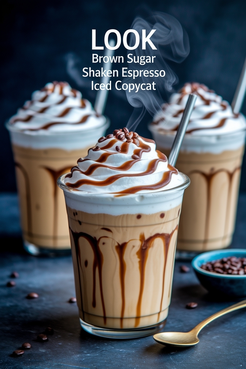 brown sugar shaken espresso iced copycat