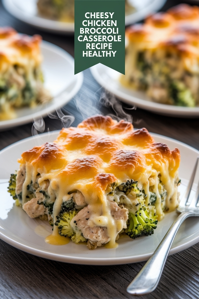 chicken broccoli casserole recipe healthy