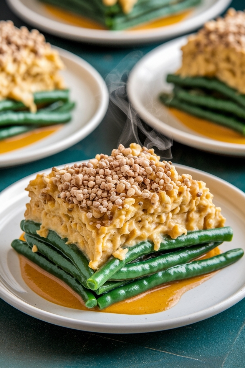 green bean casserole recipe from scratch