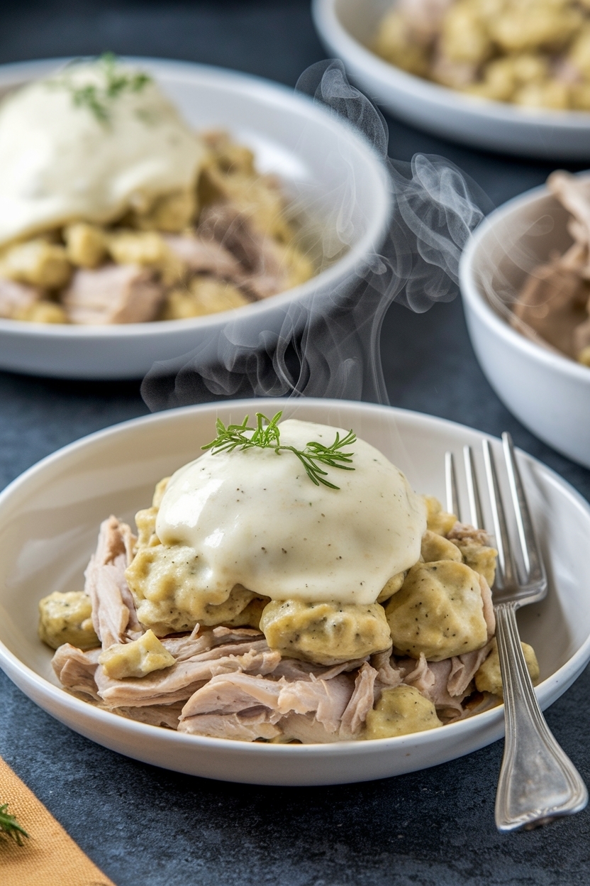 crockpot chicken and dumplings recipe from scratch