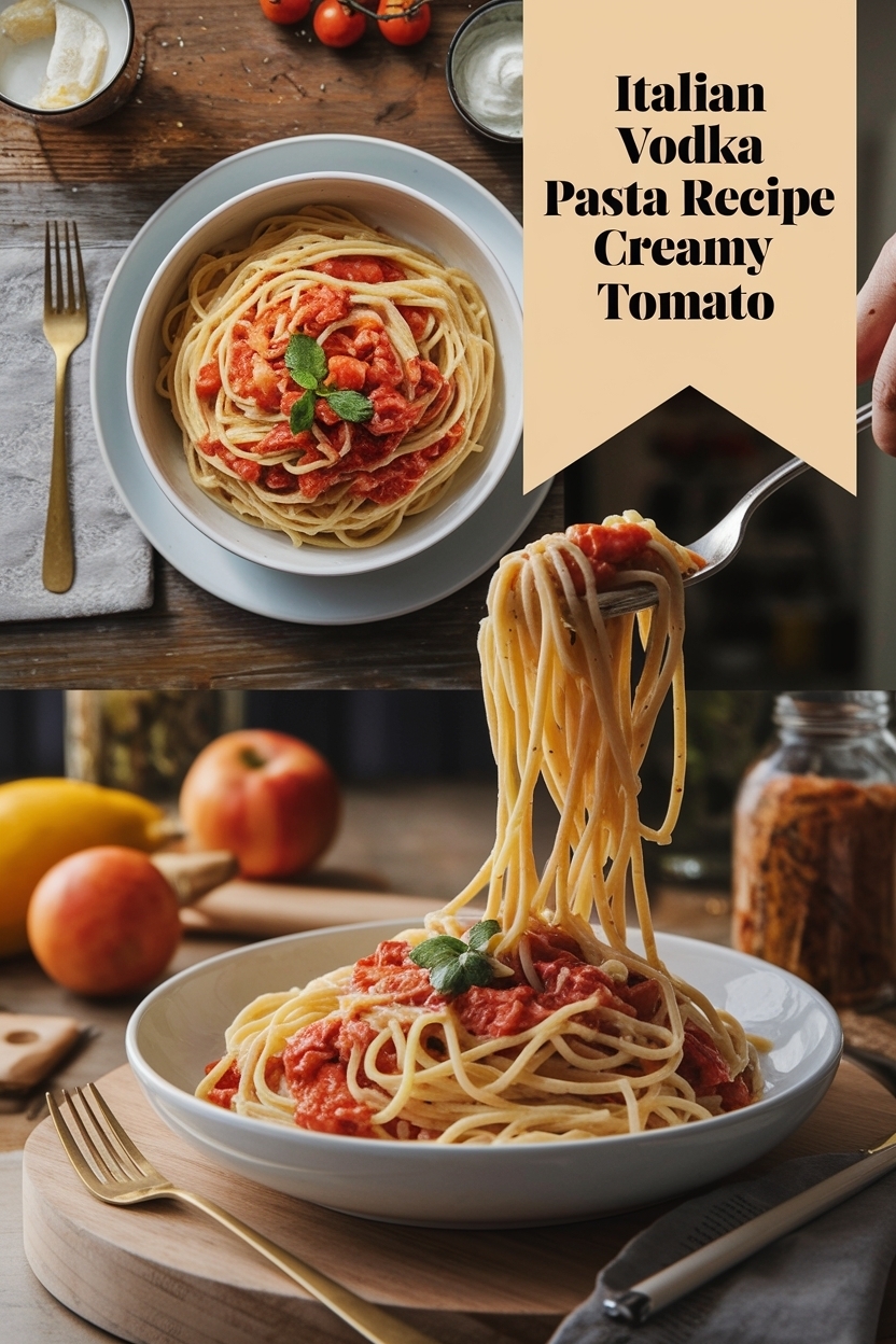 vodka pasta recipe creamy tomato