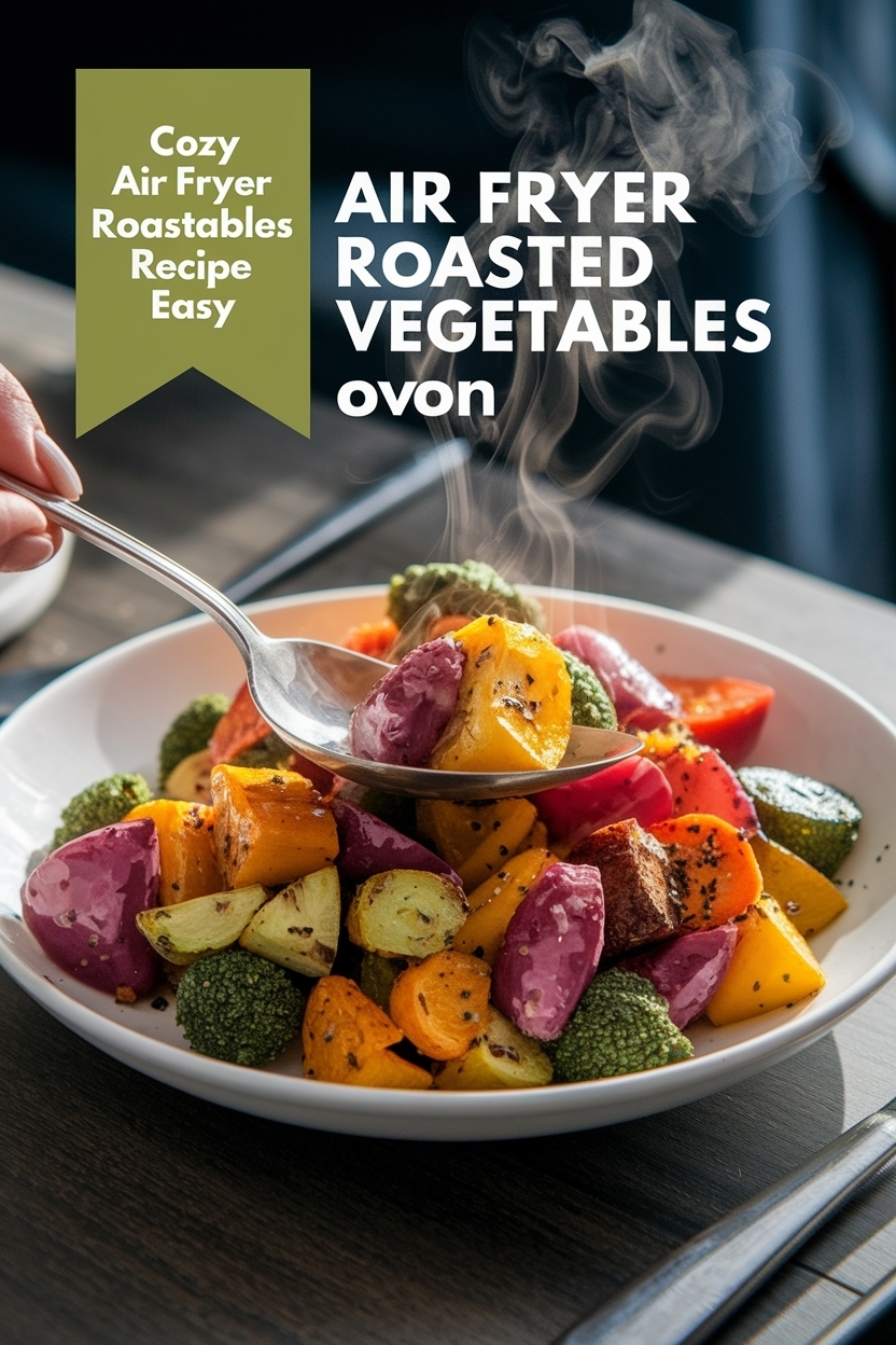 air fryer roasted vegetables recipe easy