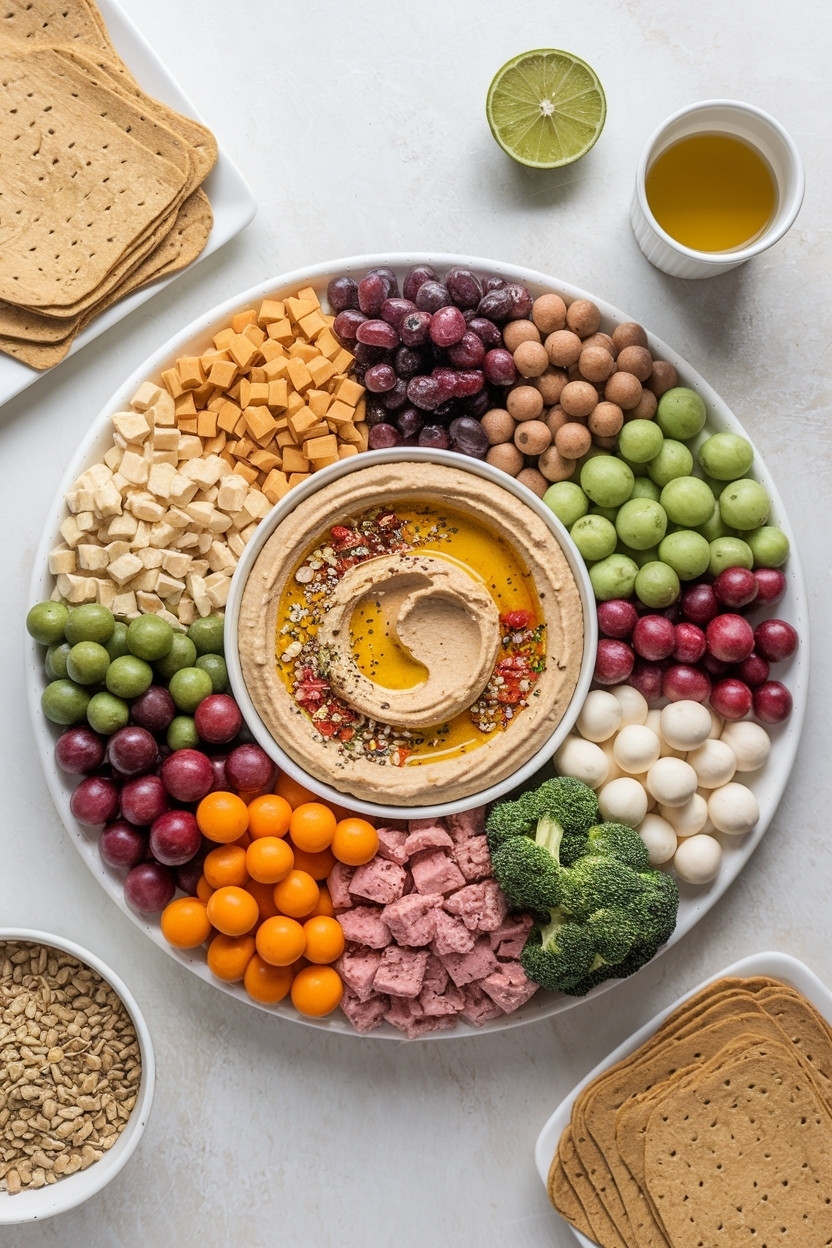 loaded hummus platter recipe mediterranean