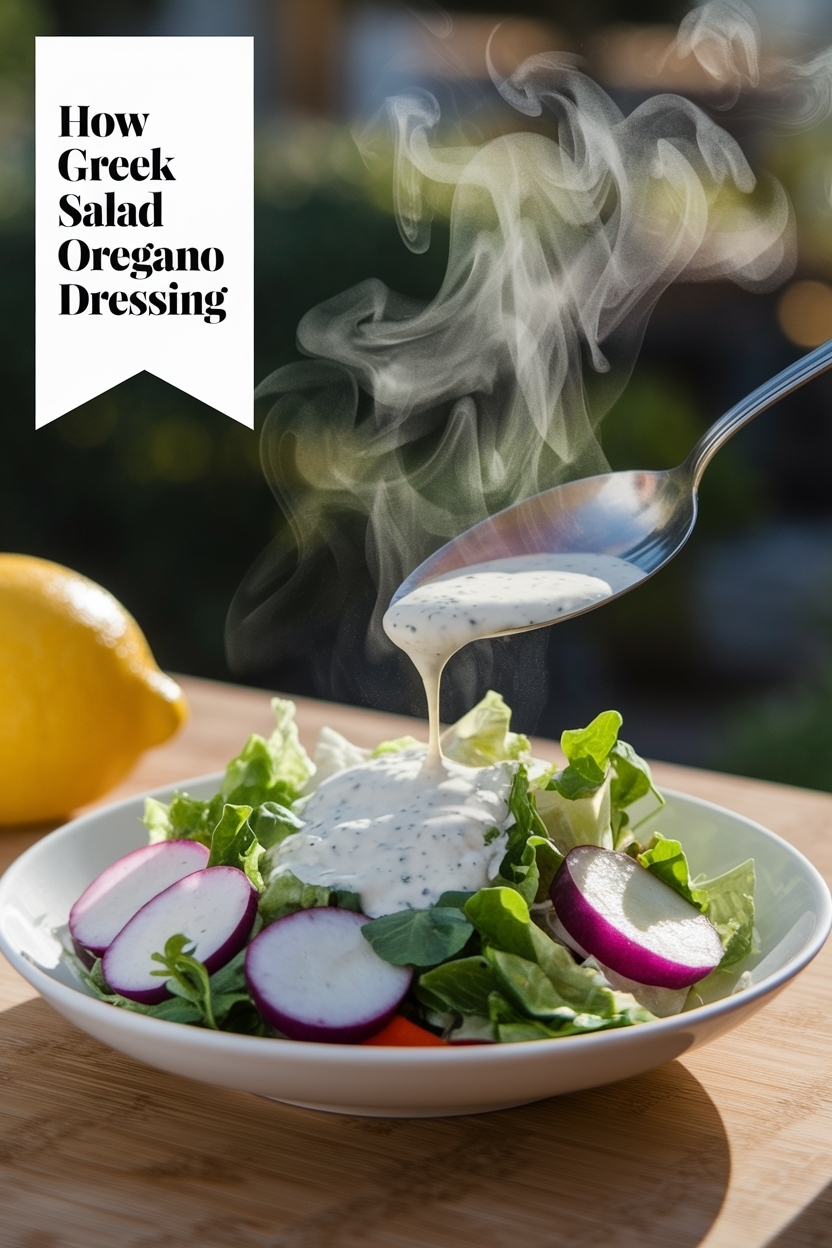 greek salad lemon oregano dressing