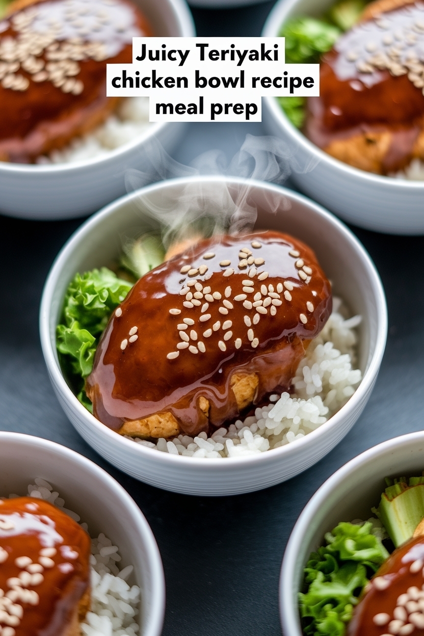 teriyaki chicken bowl recipe meal prep