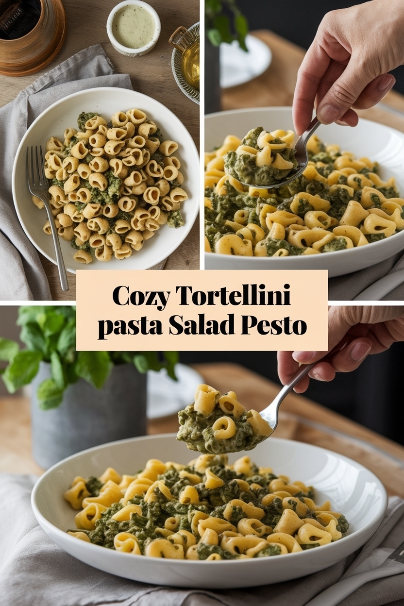 tortellini pasta salad pesto
