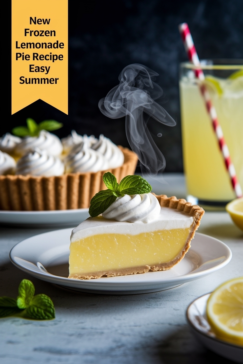 frozen lemonade pie recipe easy summer