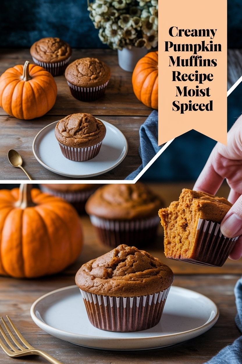 pumpkin muffins recipe moist spiced