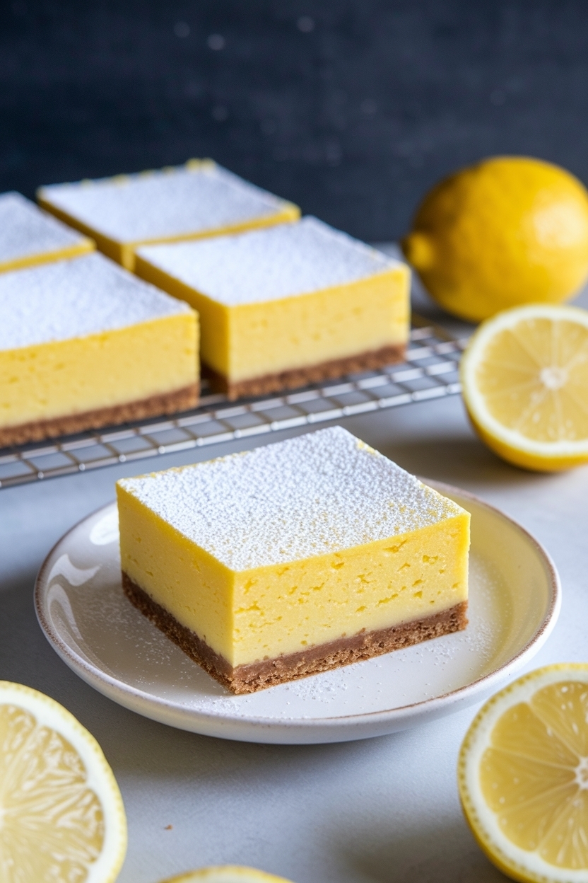 lemon bars recipe easy tangy