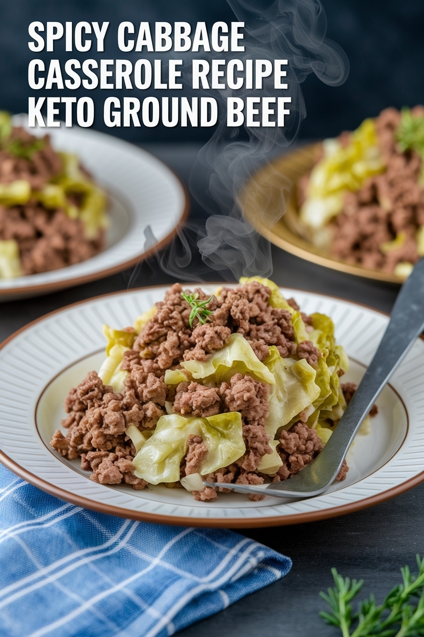 cabbage casserole recipe keto ground beef