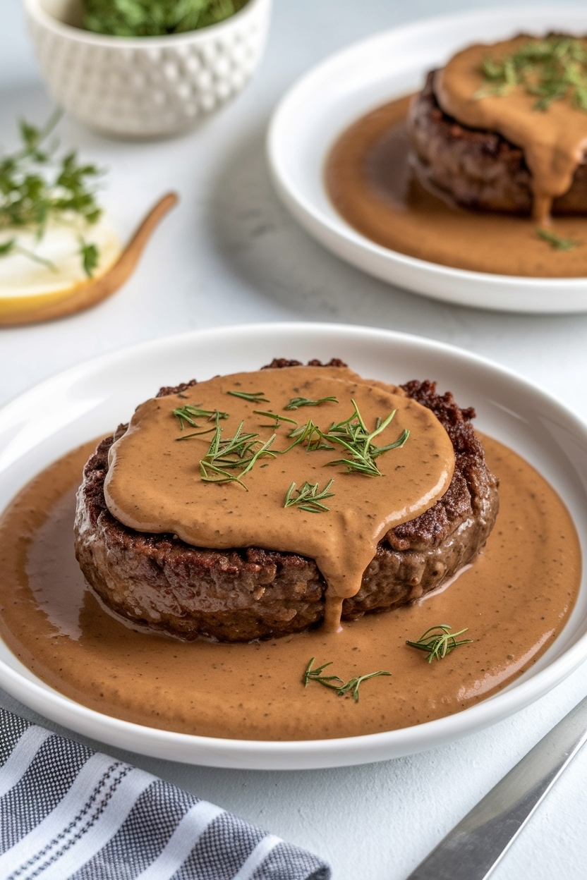 salisbury steak recipe easy brown gravy