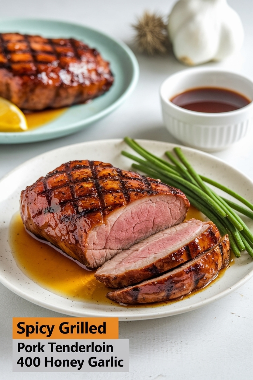 grilled pork tenderloin 400 honey garlic