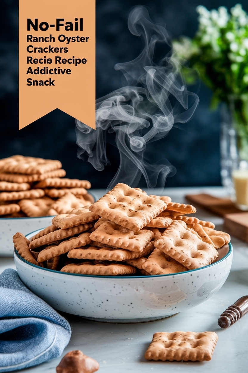 ranch oyster crackers recipe addictive snack