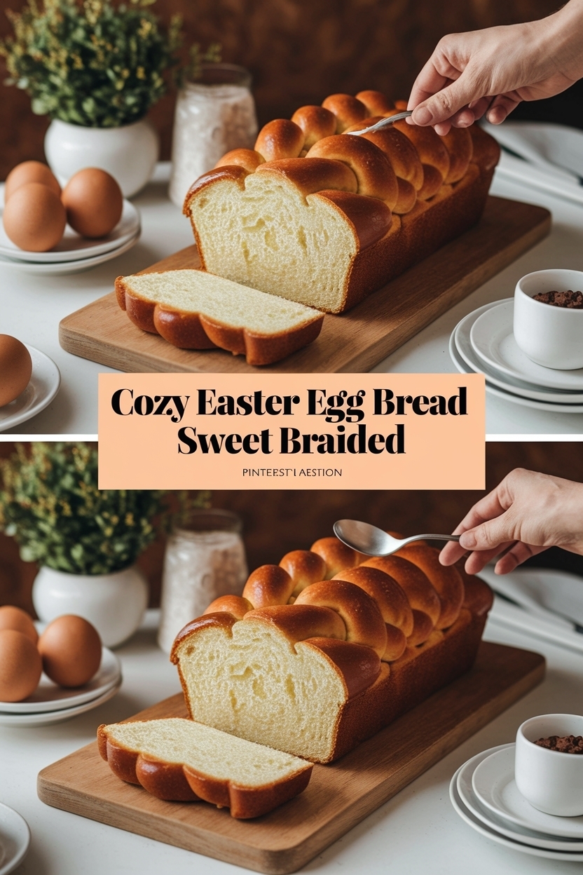 easter egg bread recipe sweet braided