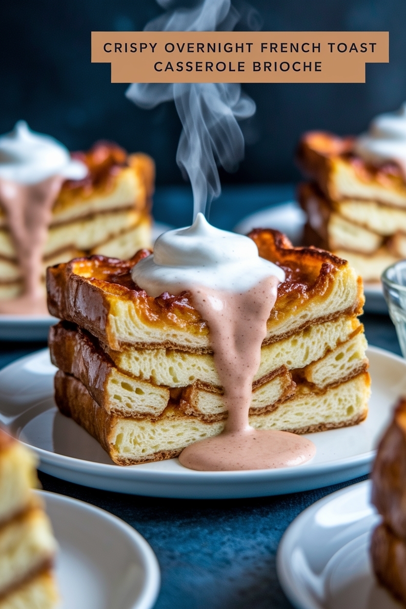 overnight french toast casserole brioche
