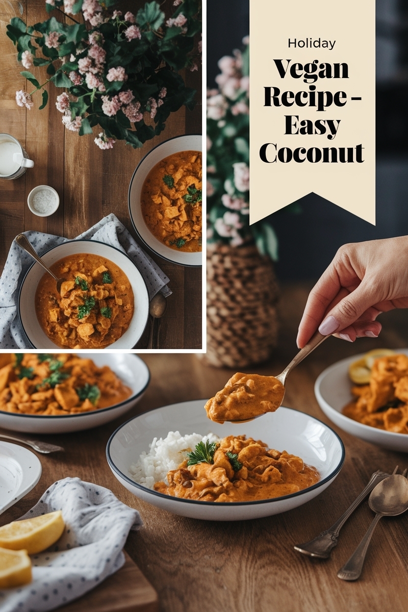 vegan curry recipe easy coconut