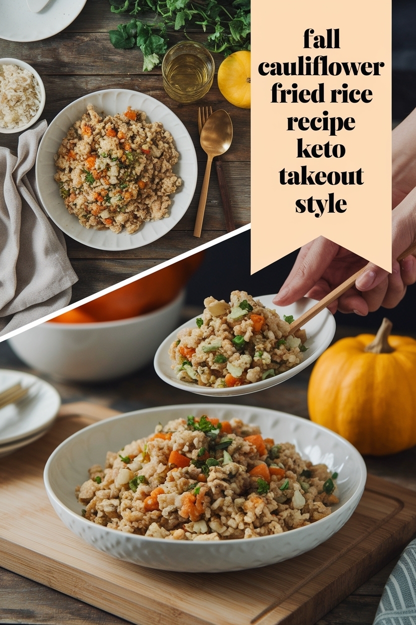 cauliflower fried rice recipe keto takeout style
