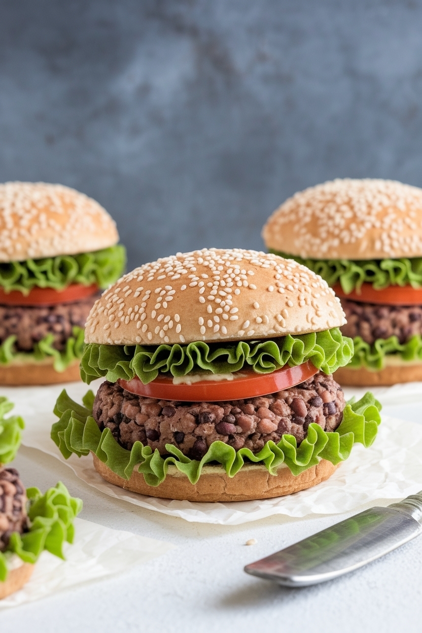 vegan black bean burgers recipe