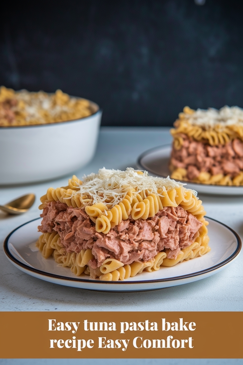 tuna pasta bake recipe easy comfort