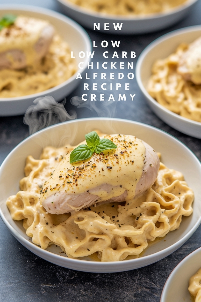 low carb chicken alfredo recipe creamy