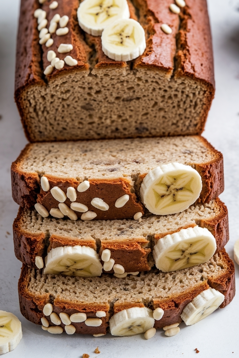 healthy banana bread recipe with greek yogurt