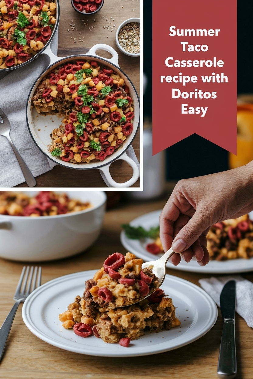 taco casserole recipe with doritos easy