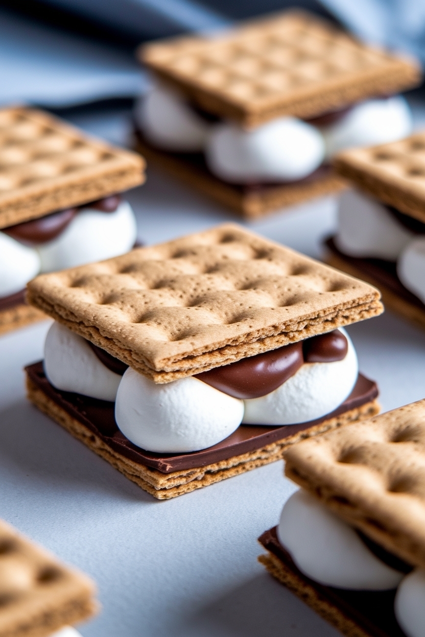 s'mores dessert board oven broiler setup