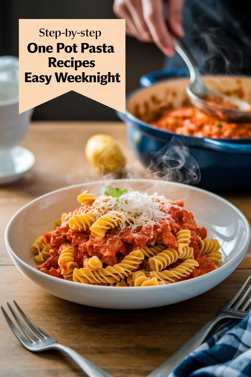 one pot pasta recipes easy weeknight