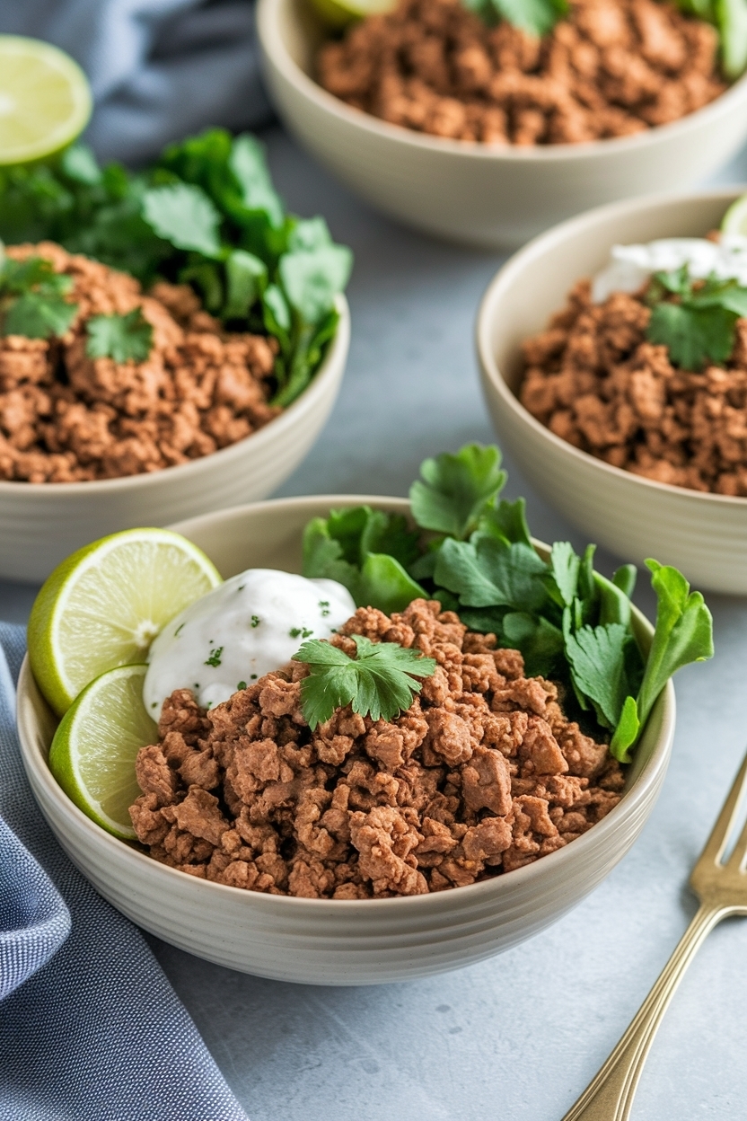 taco meal prep bowls recipe ground turkey