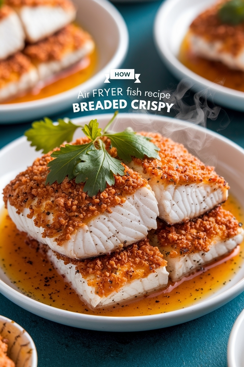 air fryer fish recipe breaded crispy